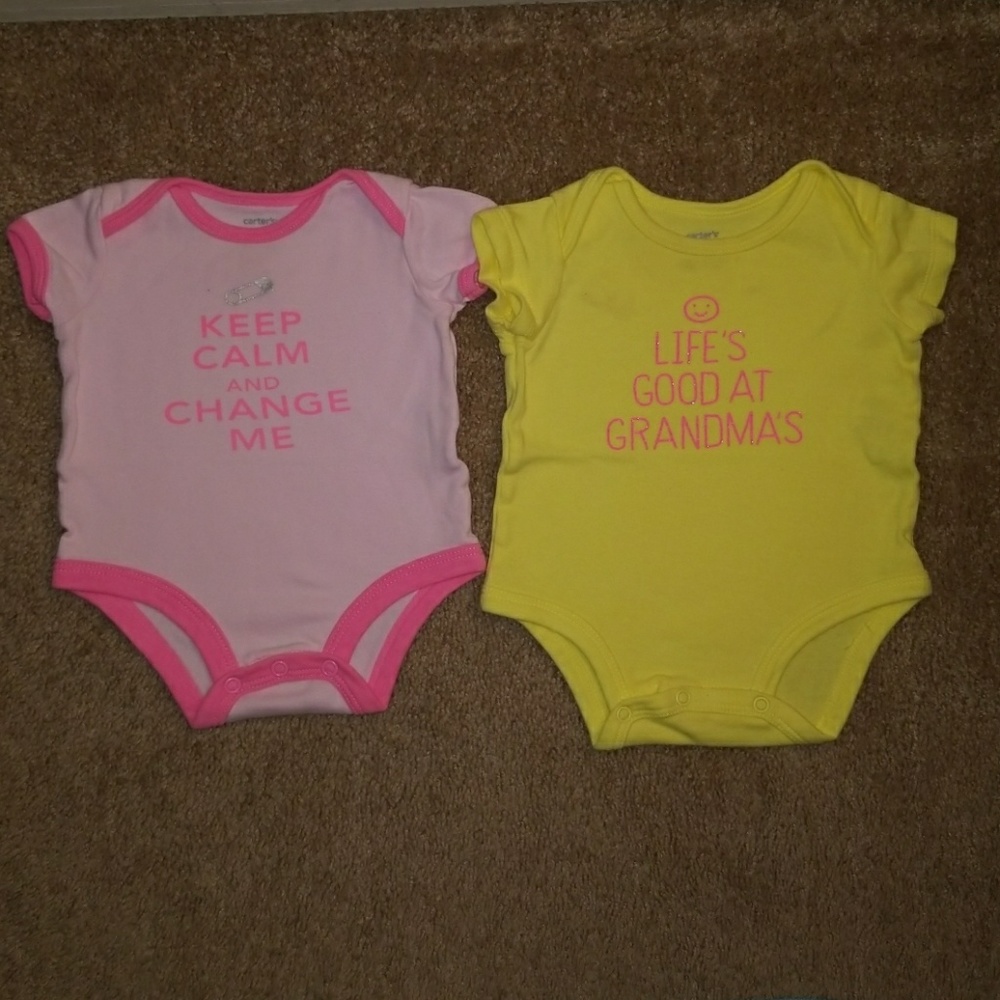 Carter's bodysuits
